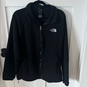 The North Face | Men’s Black Fleece Full Zip Jacket (Large)